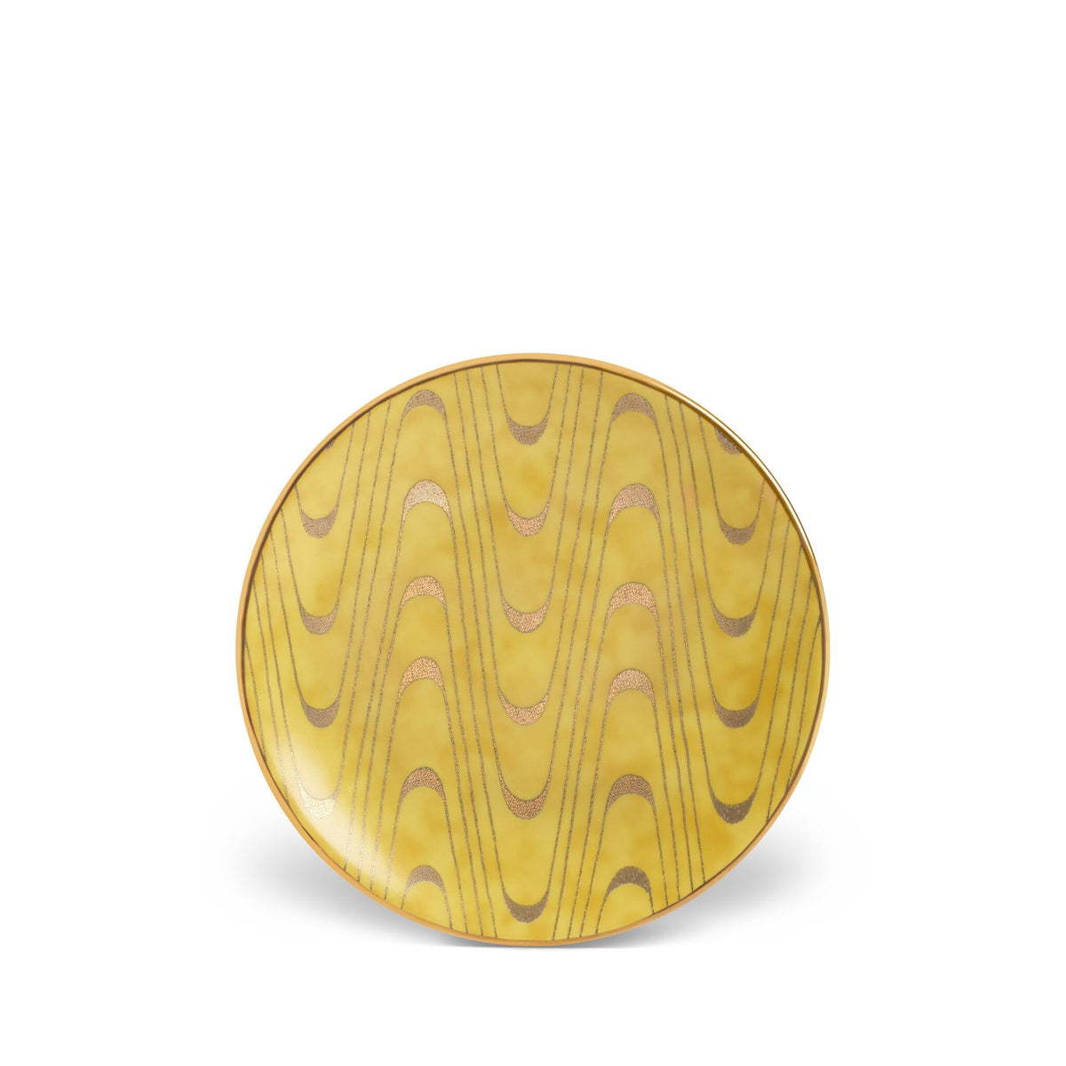 L'Objet Fortuny Apollo Yellow Canape Plates (Set of 4), alternate view