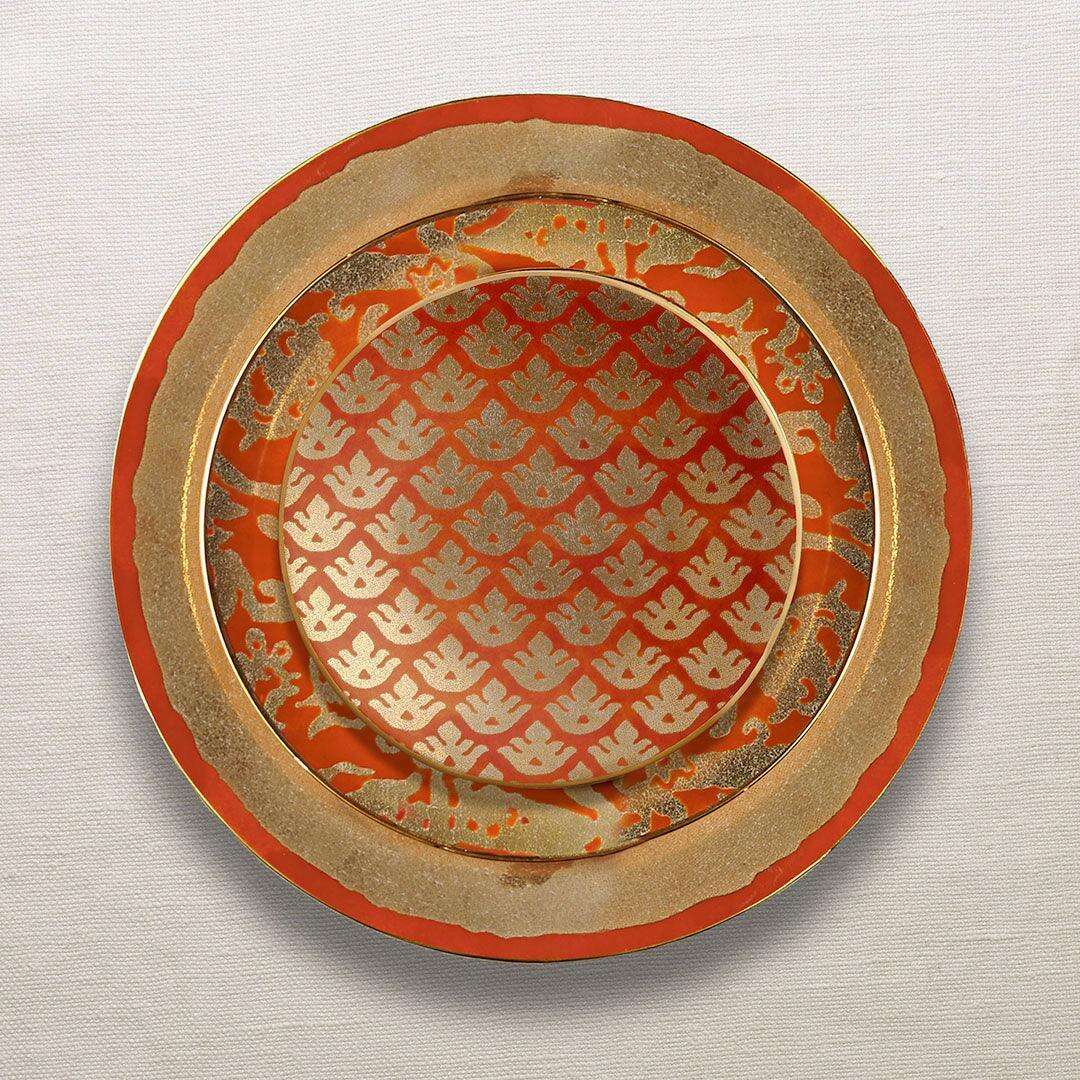 L'Objet Fortuny Assorted Canape Plates (Set of 4), alternate view
