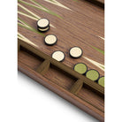 L'Objet Fortuny Backgammon - Camo Isole/Military Green Board & Table Game, alternate view