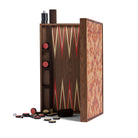 L'Objet Fortuny Backgammon - Laotze/Oxblood Spice Board & Table Game