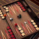 L'Objet Fortuny Backgammon - Laotze/Oxblood Spice Board & Table Game, alternate view