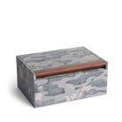 L'Objet Fortuny Box - Camo Isole Faded Blue