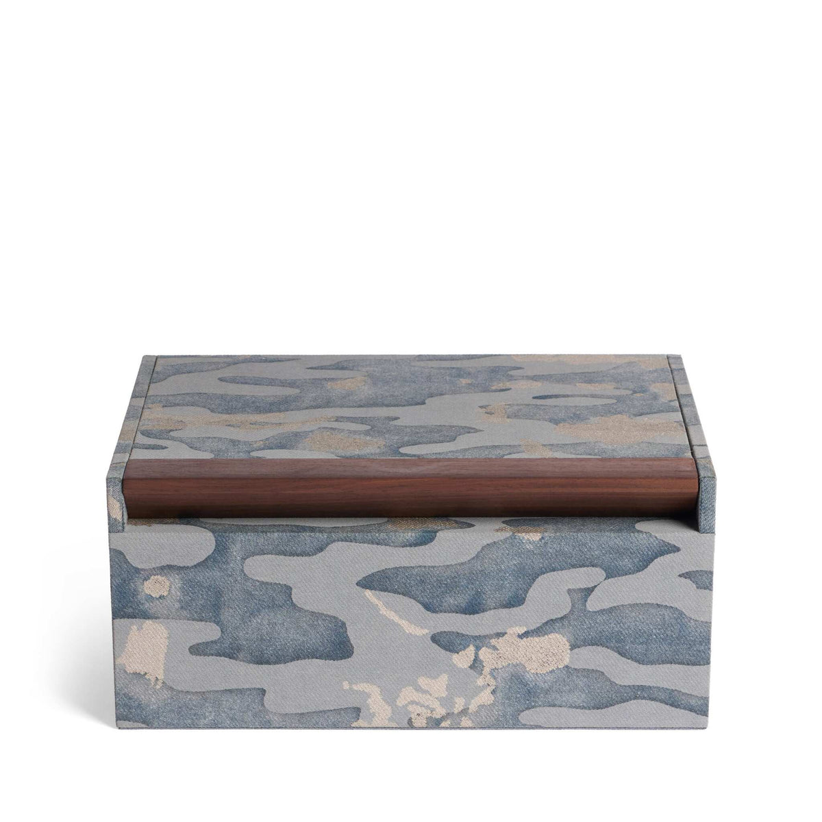 L'Objet Fortuny Box - Camo Isole Faded Blue, alternate view