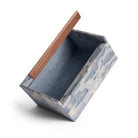 L'Objet Fortuny Box - Camo Isole Faded Blue, alternate view