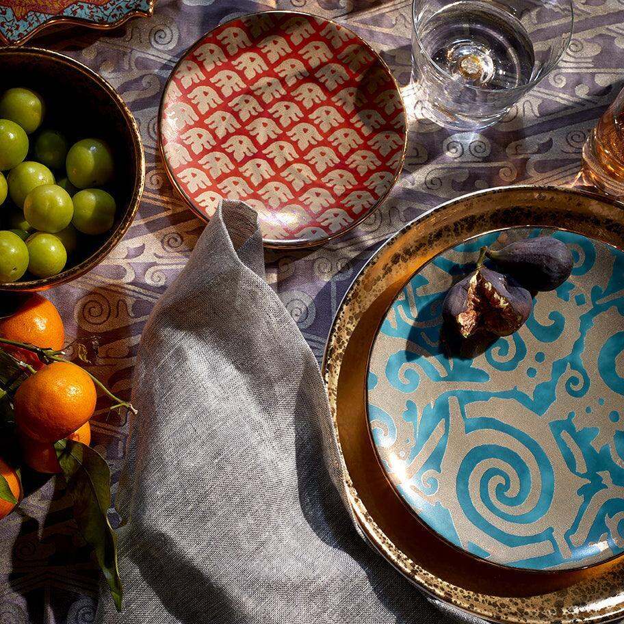 L'Objet Fortuny Murillo Canape Plates (Set of 4), alternate view