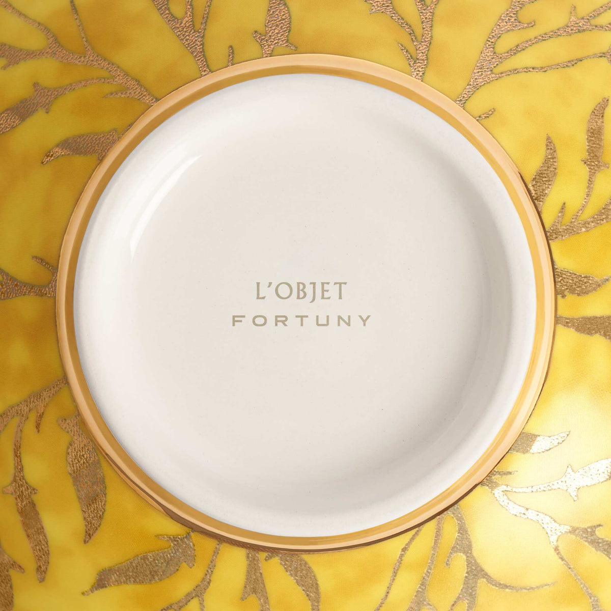 L'Objet Fortuny Orfeo Yellow Bowl - Medium, alternate view