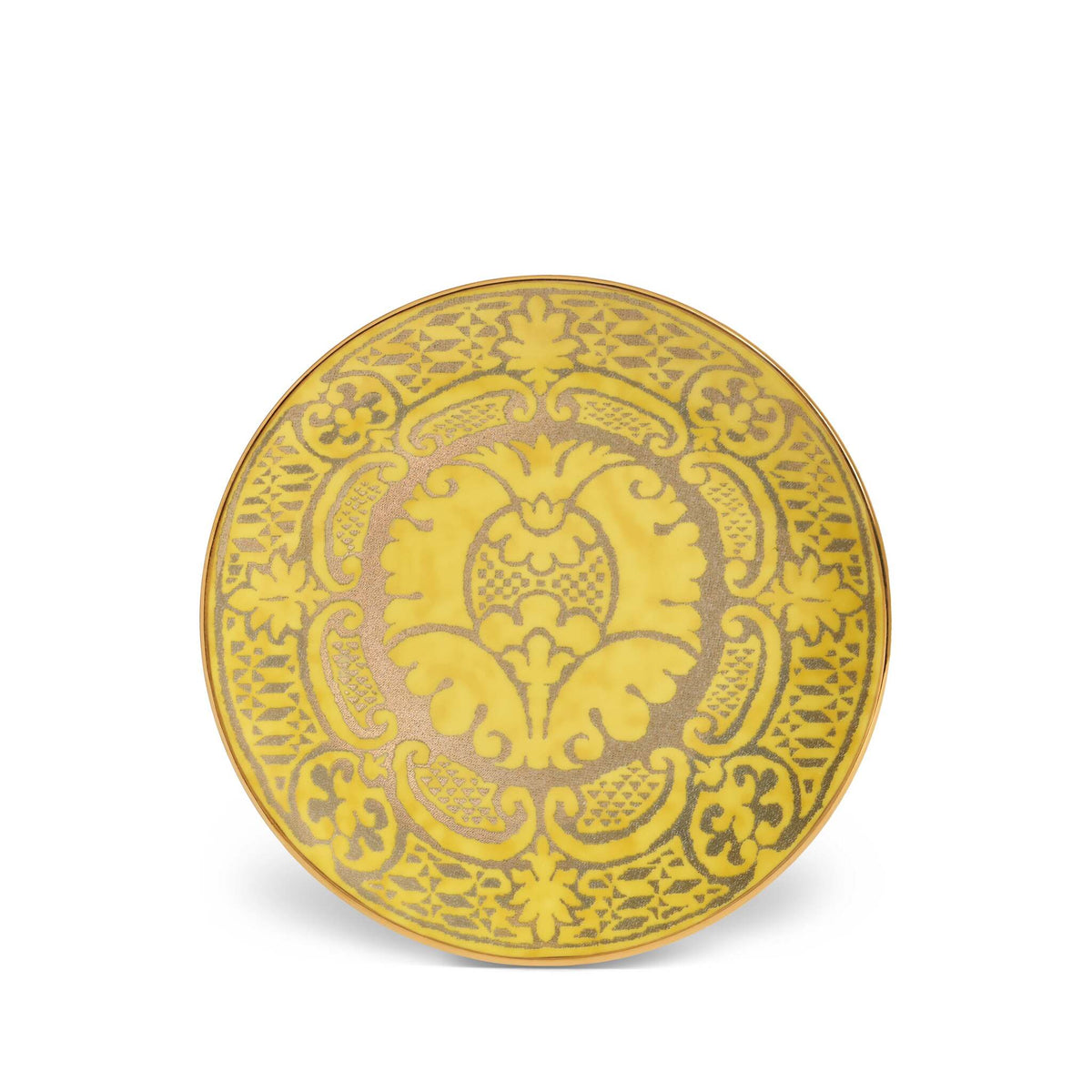 L'Objet Fortuny Orsini Yellow Dessert Plates (Set of 4), alternate view