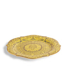 L'Objet Fortuny Orsini Yellow Round Platter - Large Charger & Service Plate, alternate view