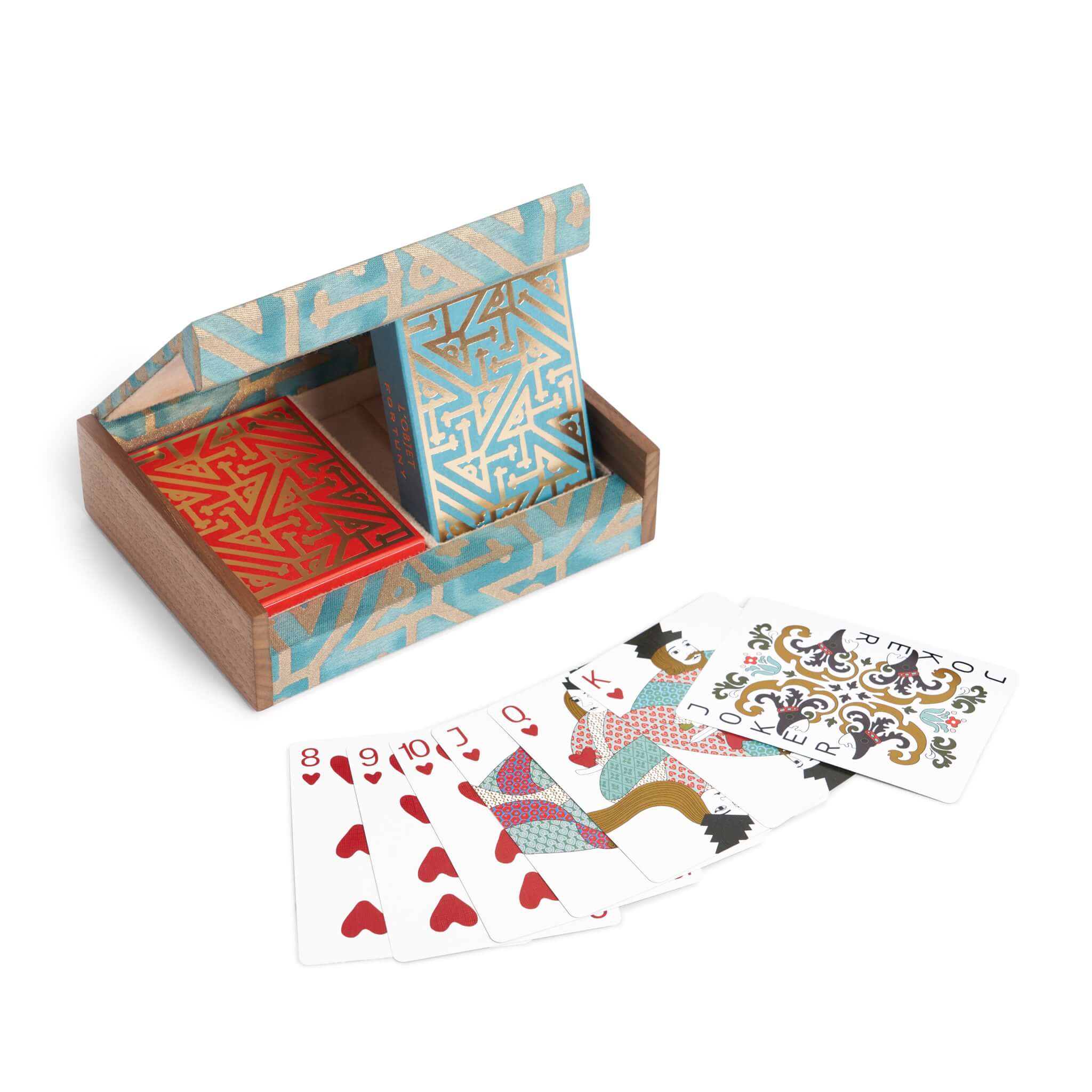 L'Objet Fortuny Playing Cards Set (2 Decks) Board & Table Game