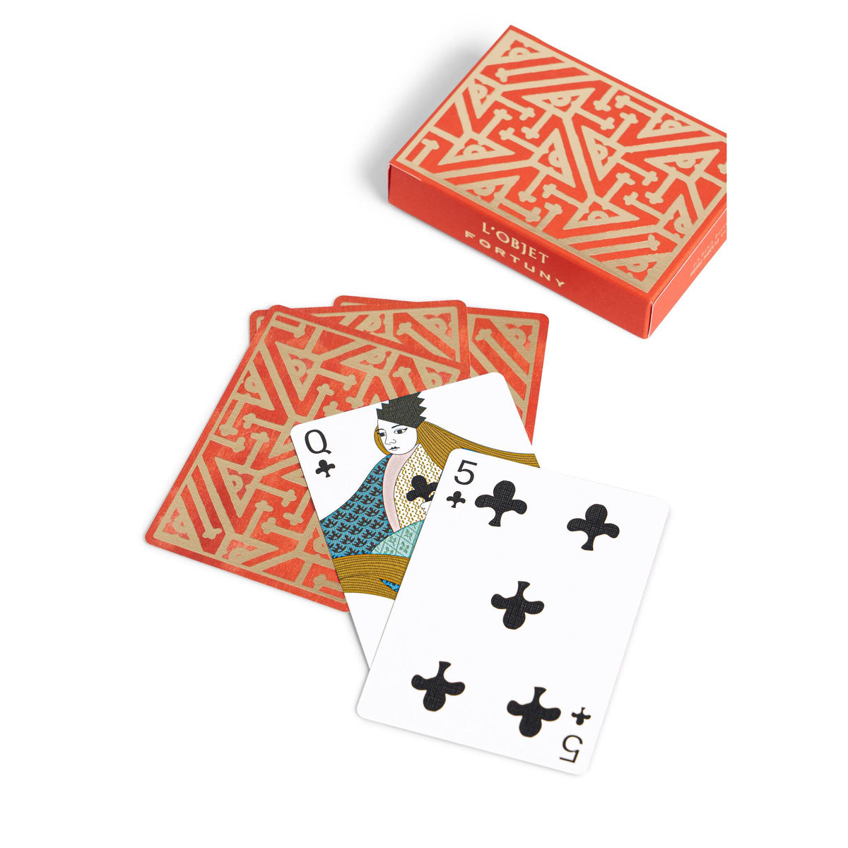 L'Objet Fortuny Playing Cards Set (2 Decks) Board & Table Game, alternate view