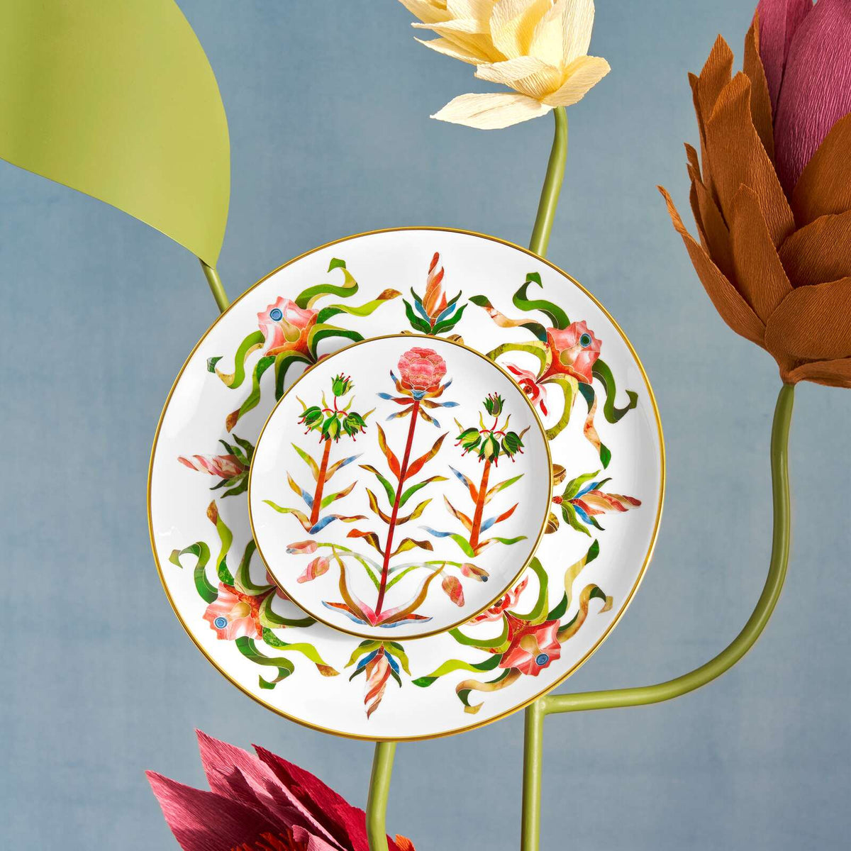 L'Objet Grand Tour Bread + Butter Plate, alternate view