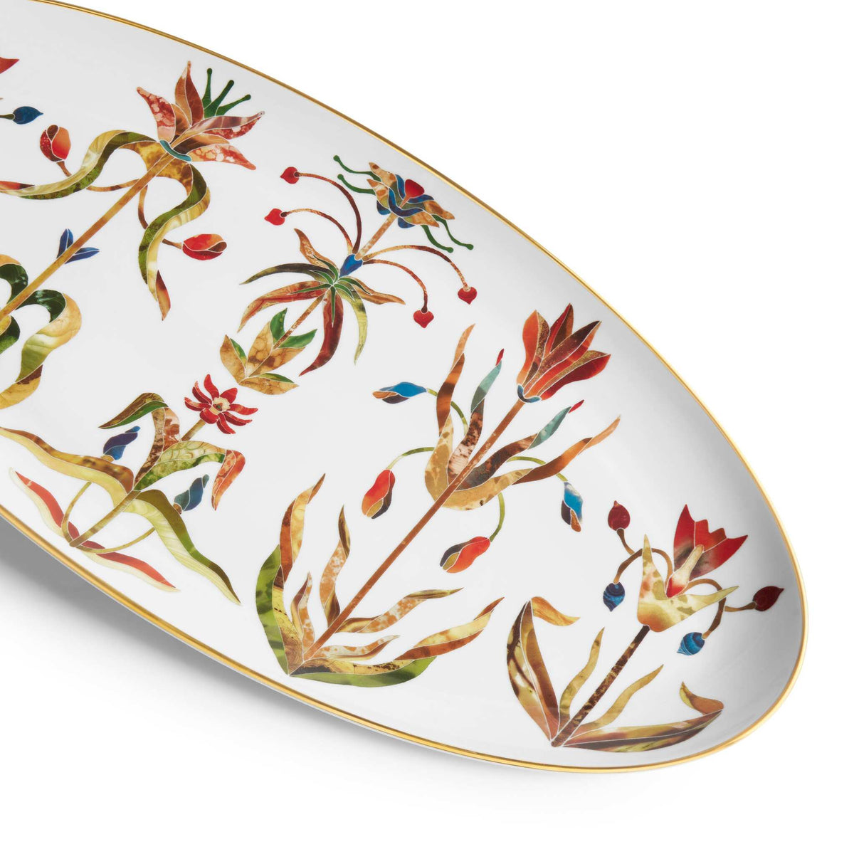 L'Objet Grand Tour Oval Platter - Large Charger & Service Plate, alternate view