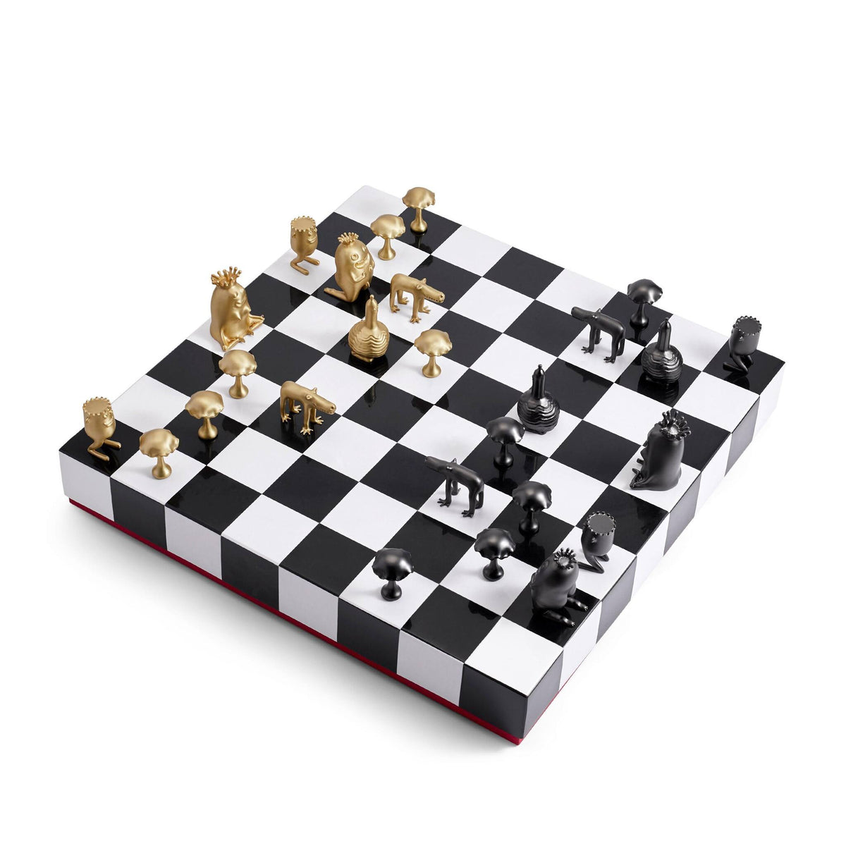 L'Objet Haas Chess Set Board & Table Game, alternate view