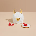 L'Objet Haas Lynda Box + Plates (Set of 4) - White, alternate view