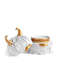 L'Objet Haas Lynda Box + Plates (Set of 4) - White, alternate view