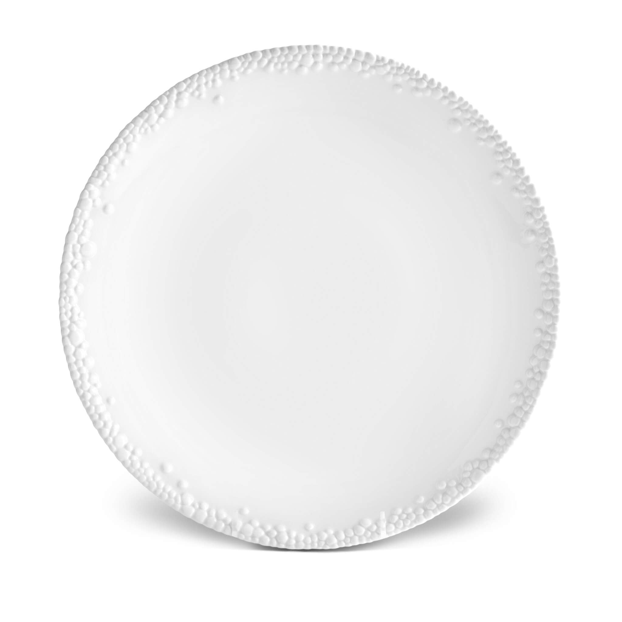 L'Objet Haas Mojave Charger White Charger & Service Plate — Original