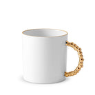 L'Objet Haas Mojave Mug White — Gold