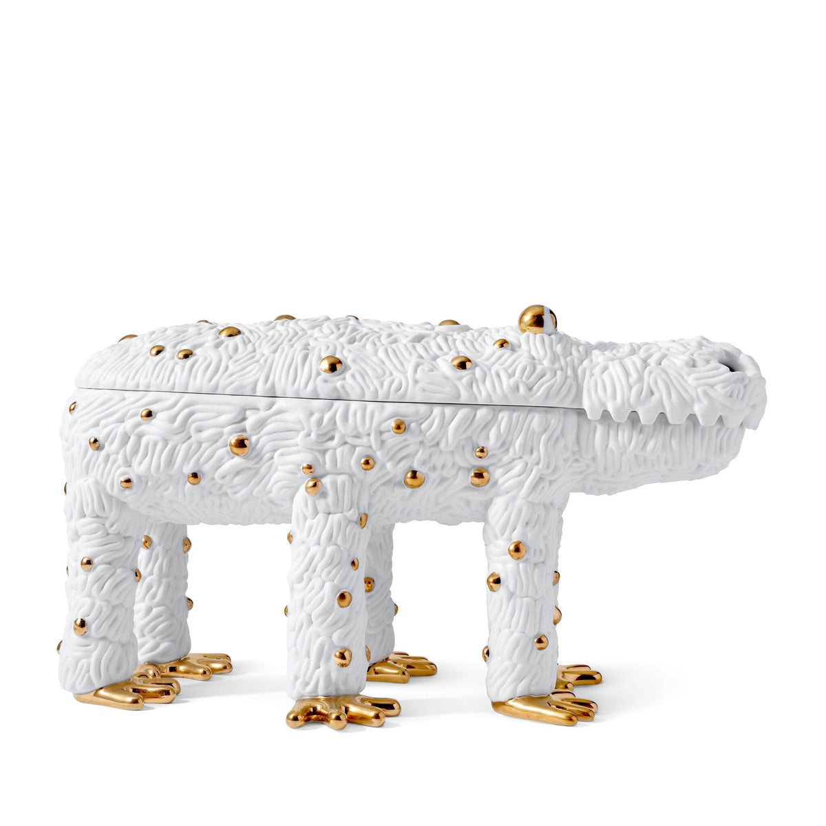 L'Objet Haas Pedro the Croc Box - Limited Edition of 250 Sculpture, alternate view