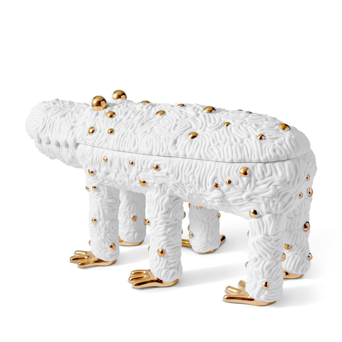 L'Objet Haas Pedro the Croc Box - Limited Edition of 250 Sculpture, alternate view