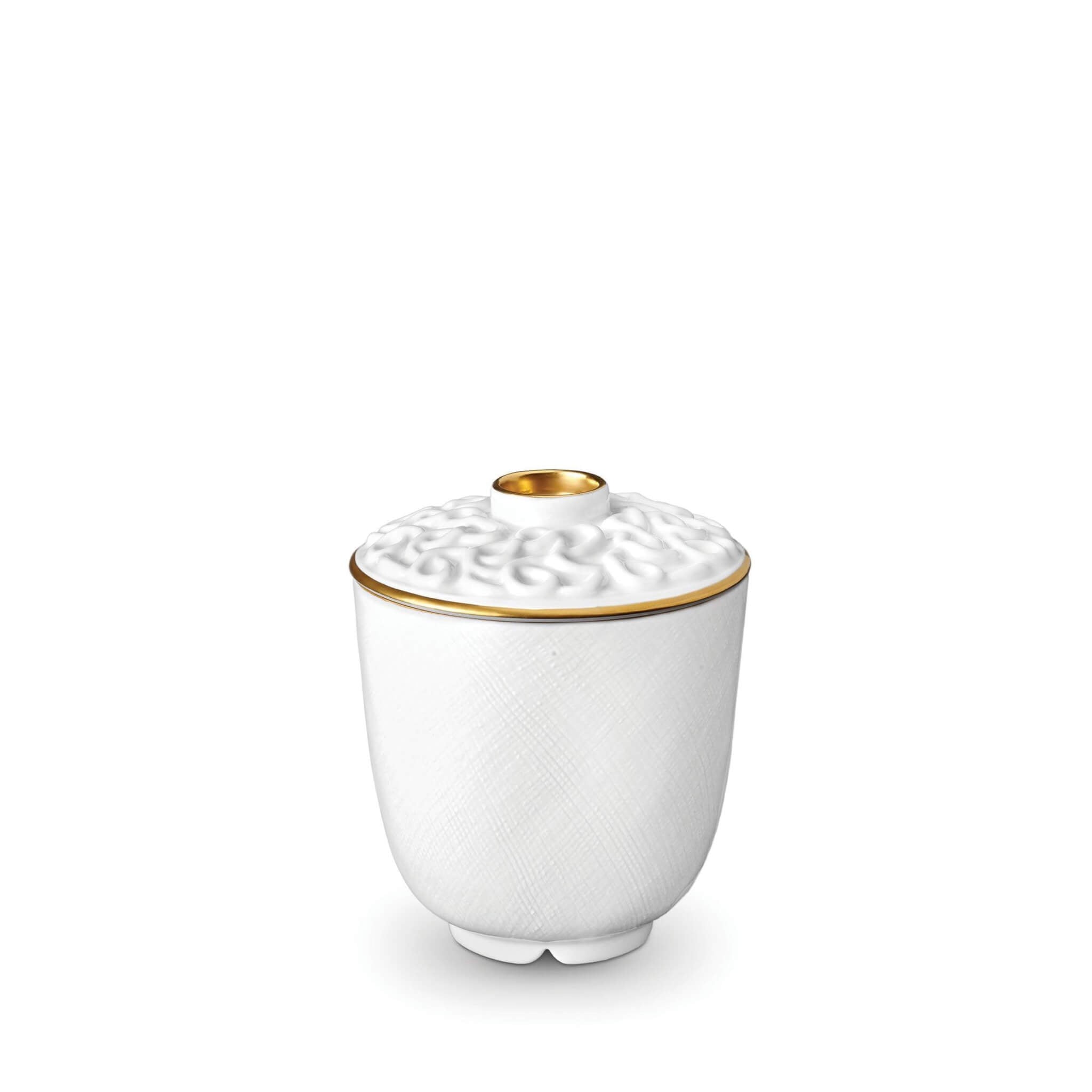 L'Objet Han Green Tea Cup with Lid Teacup