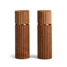 L'Objet Ionic Salt + Pepper Mills - Natural Oak (Set of 2)