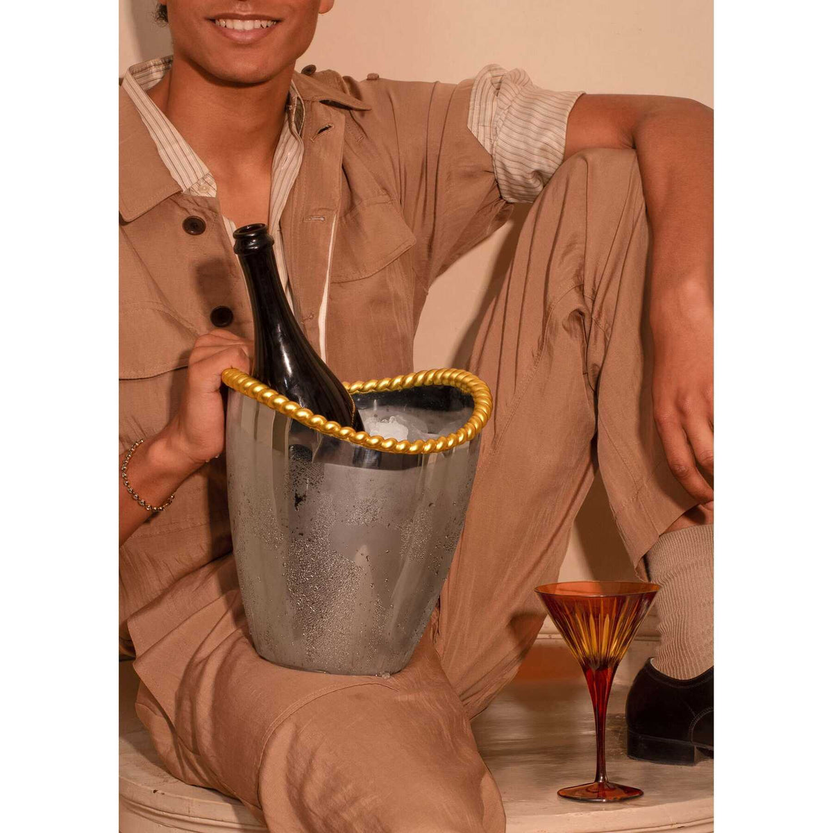 L'Objet Jessica McCormack Corde Champagne Cooler, view 3