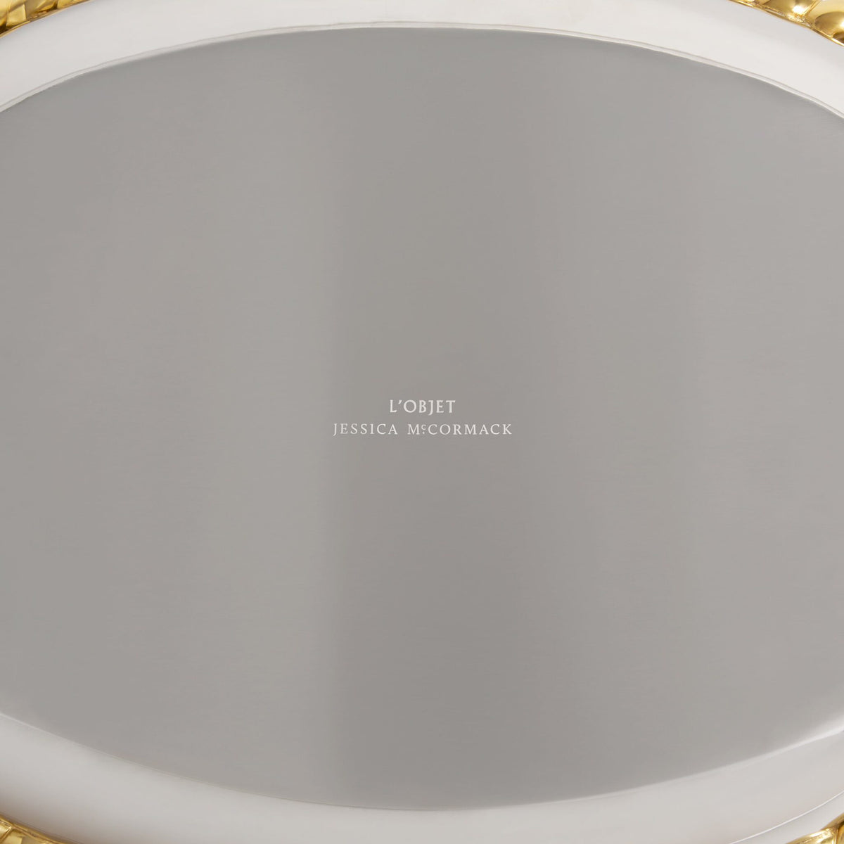 L'Objet Jessica McCormack Corde Oval Platter - Large, view 6