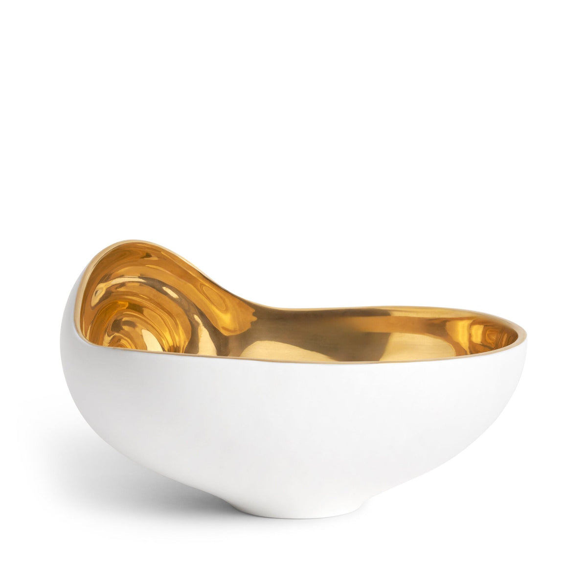 L'Objet Jessica McCormack Shell Bowl - Gold - Medium, view 4