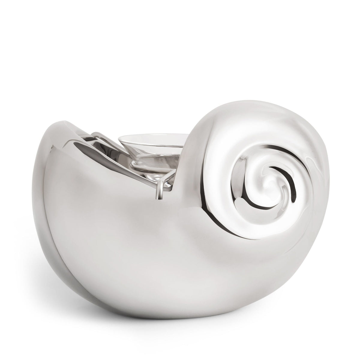 L'Objet Jessica McCormack Shell Caviar Dish - Stainless Steel
