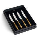 L'Objet Jessica McCormack Shell Flatware Set Luncheon Knives 4-Piece Set - Gold, view 3