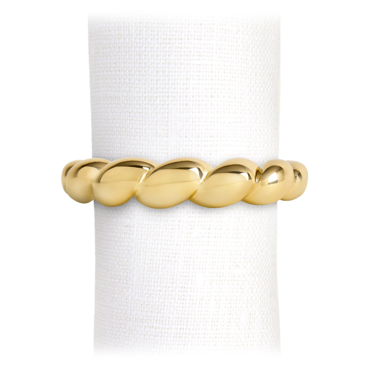 L'Objet Jessica McCormack Shell Napkin Rings - Set of 4 - Gold
