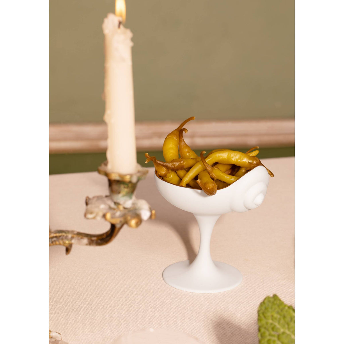 L'Objet Jessica McCormack Shell Scoop Bowl - White, view 2