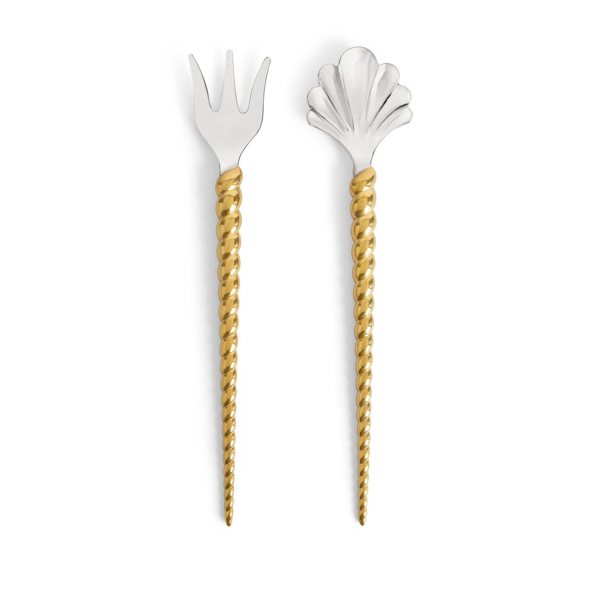L'Objet Jessica McCormack Shell Serving 2-Piece Set - Gold
