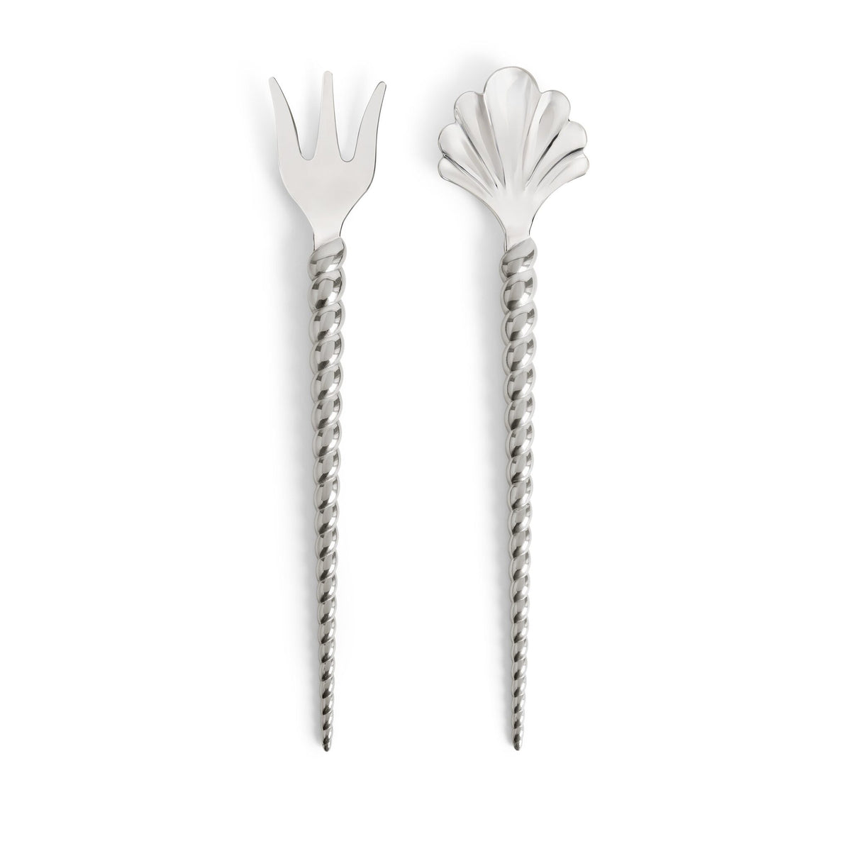 L'Objet Jessica McCormack Shell Serving Set 2-Piece Set - Stainless Steel