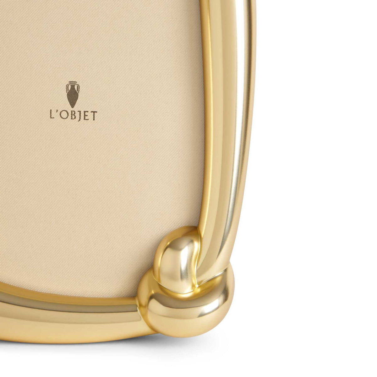 L'Objet Knot Frame - Gold - 4x6", view 6