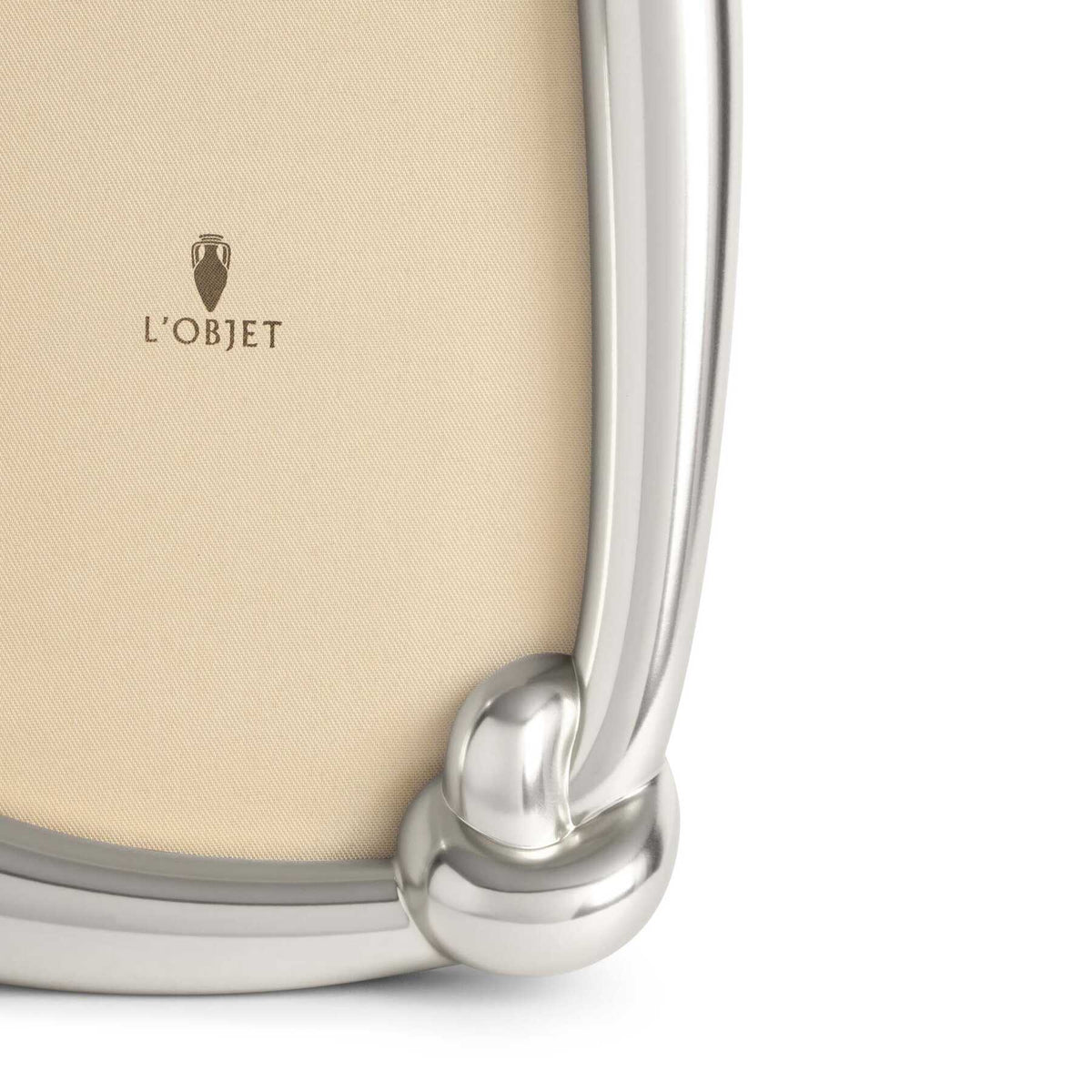 L'Objet Knot Frame - Platinum - 4x6", view 5