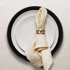 L'Objet Linen Sateen Napkins - Ecru (Set of 4), alternate view