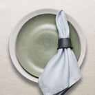 L'Objet Linen Sateen Napkins - Light Blue (Set of 4), alternate view