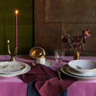 L'Objet Linen Sateen Napkins - Wine (Set of 4), alternate view