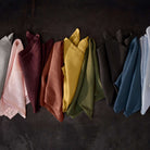 L'Objet Linen Sateen Placemats - Mustard (Set of 4), alternate view