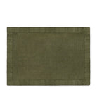 L'Objet Linen Sateen Placemats - Olive (Set of 4)