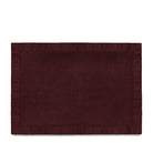L'Objet Linen Sateen Placemats - Wine (Set of 4)