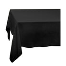 L'Objet Linen Sateen Tablecloth — Black