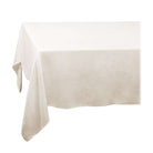 L'Objet Linen Sateen Tablecloth - Ecru — Large