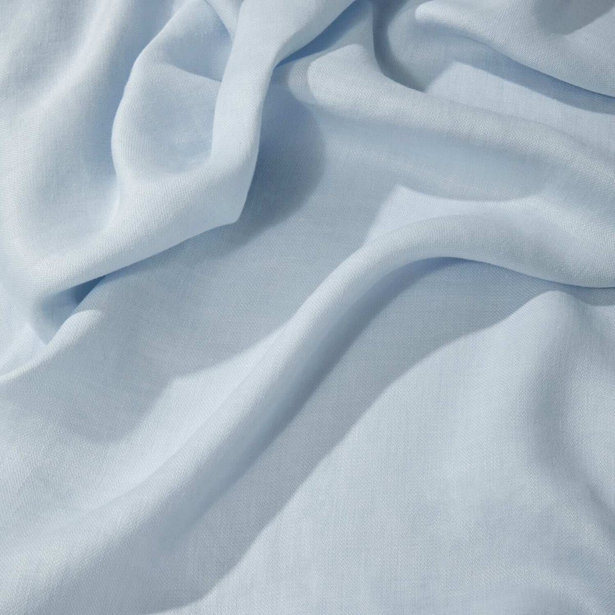 L'Objet Linen Sateen Tablecloth - Light Blue, alternate view