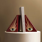 L'Objet Lito Bookend - Bordeaux, alternate view