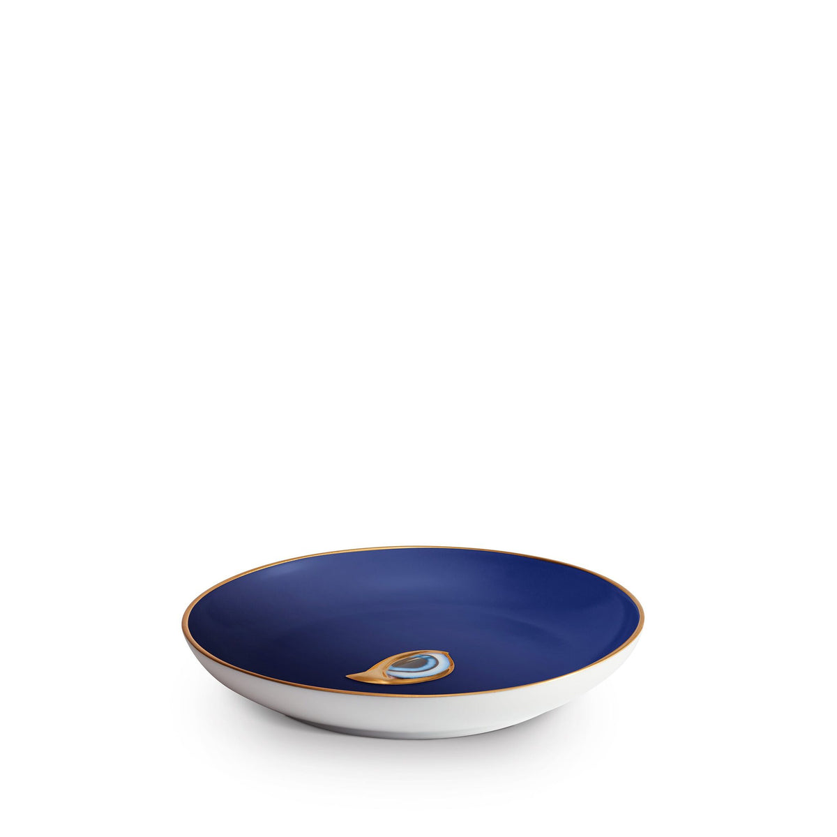 L'Objet Lito Plate – Blue, alternate view