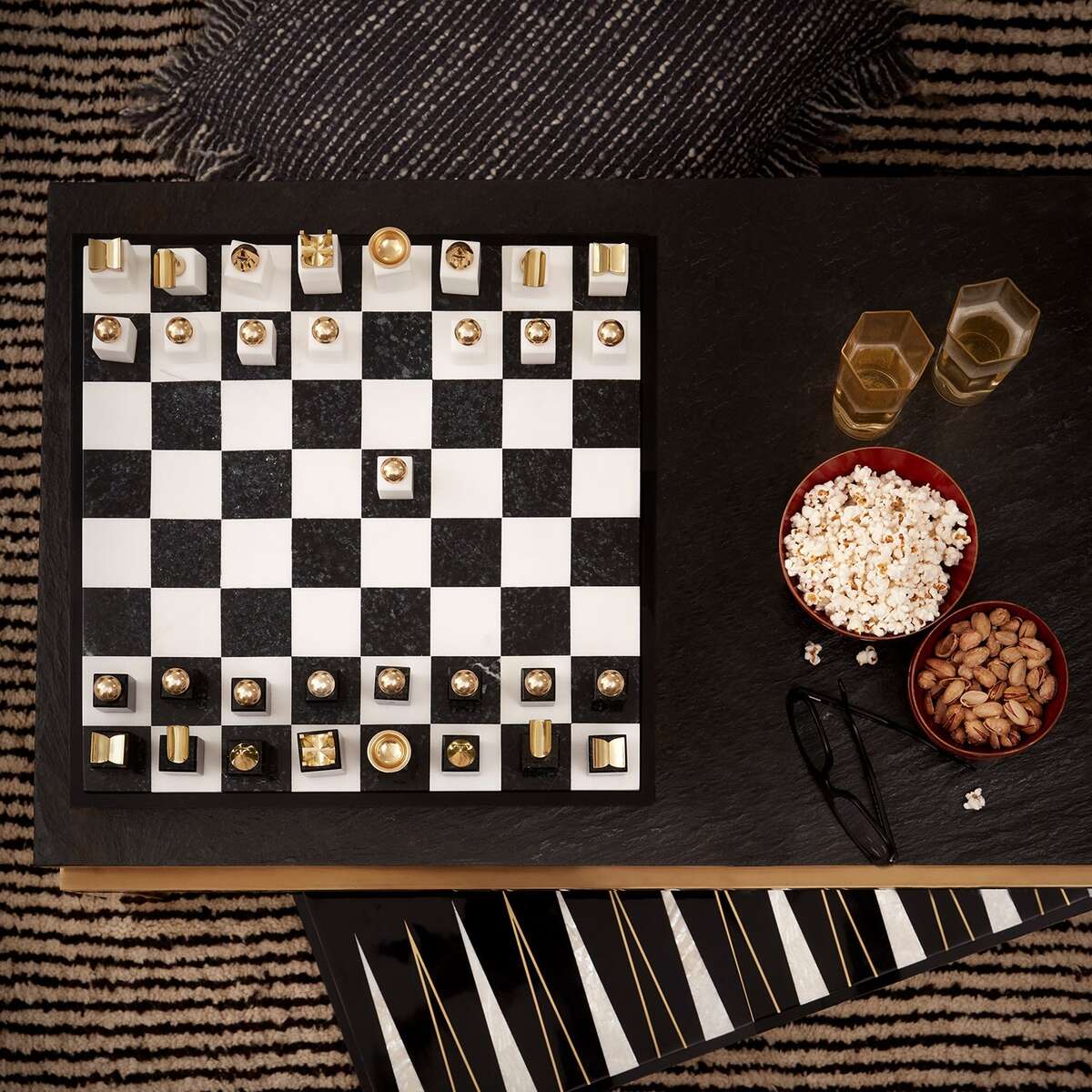 L'Objet Luxury Chess Set Board & Table Game, alternate view