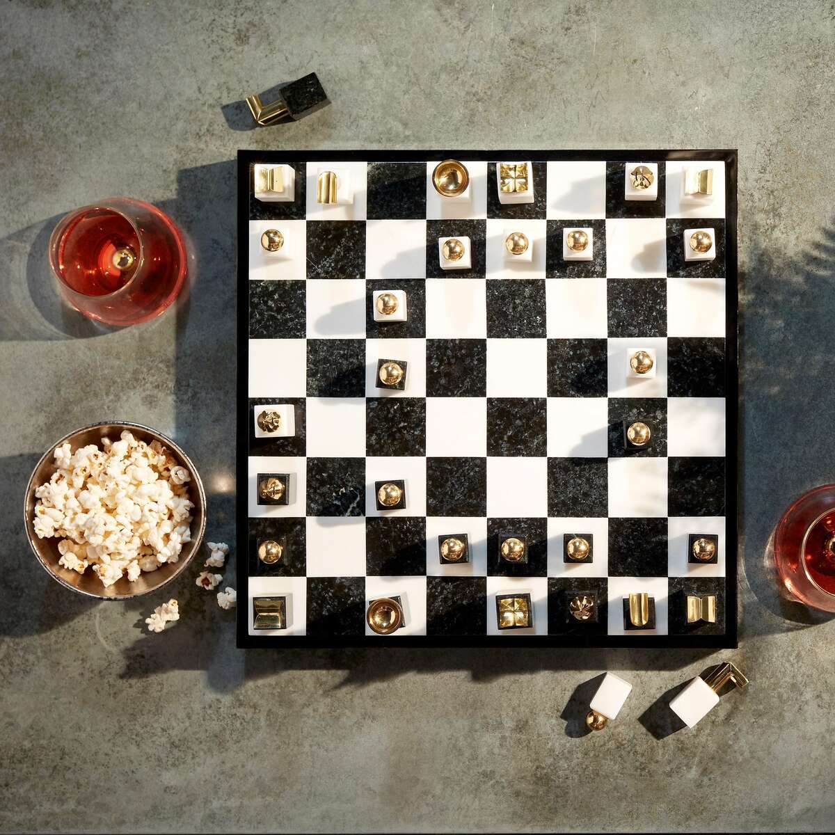 L'Objet Luxury Chess Set Board & Table Game, alternate view