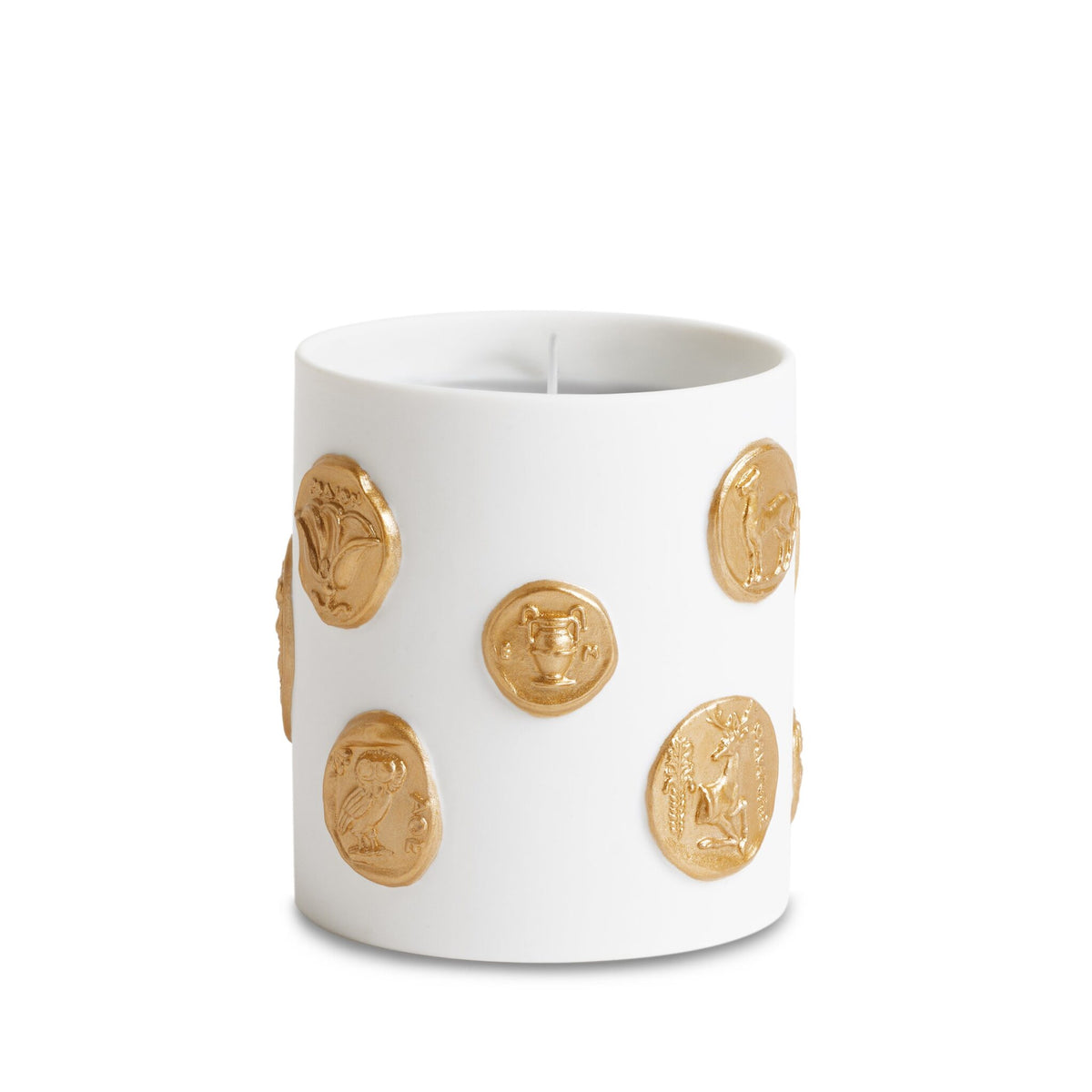 L'Objet Médaille Candle - Single-wick - Grand Bazaar, alternate view